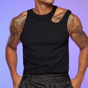 Men’s Asymmetrical Tanktop